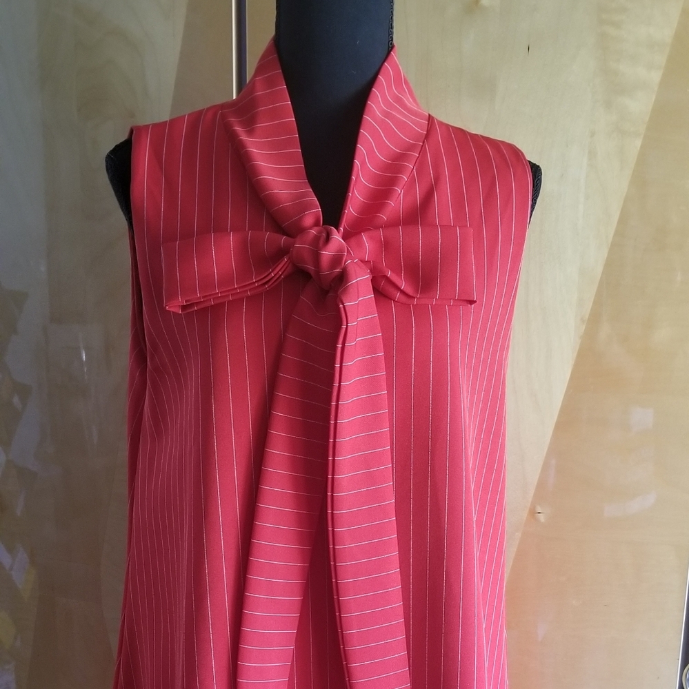 Sleeveless A-line Tunic Dress